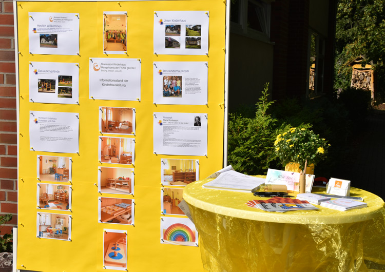 Infostand Kinderhaus