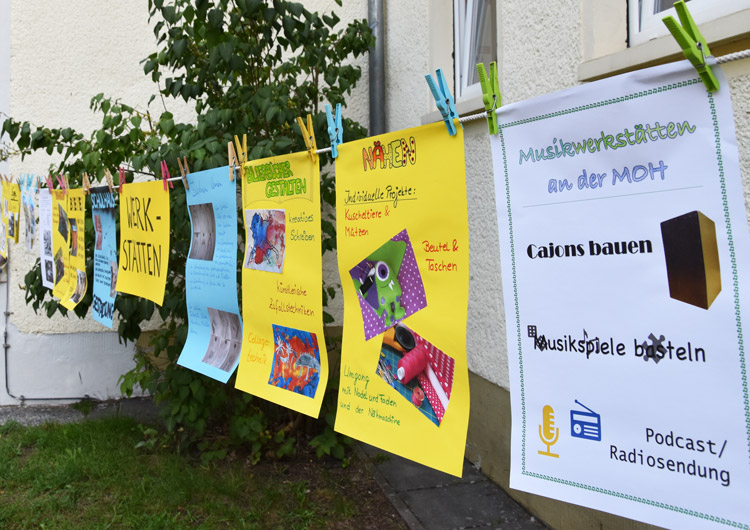 Werkstätten an der Montessori Oberschule